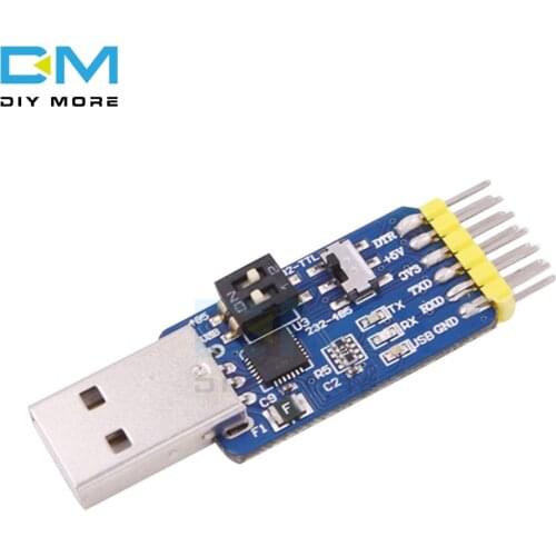 USB CP2102 to TTL RS232 USB TTL to RS485 Mutual Convert 6 in 1 Convert Module 3.3V 5V ARM STM32 Overcurrent Protection