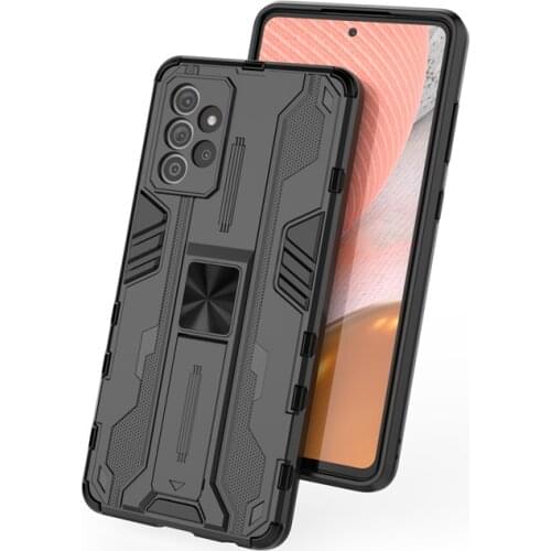 Magnetic Kickstand TPU Bumper Armor Shockproof Case For Samsung Galaxy A32 A52 A72 S21 Ultra S21 Plus Hard PC Back Cover Fundas