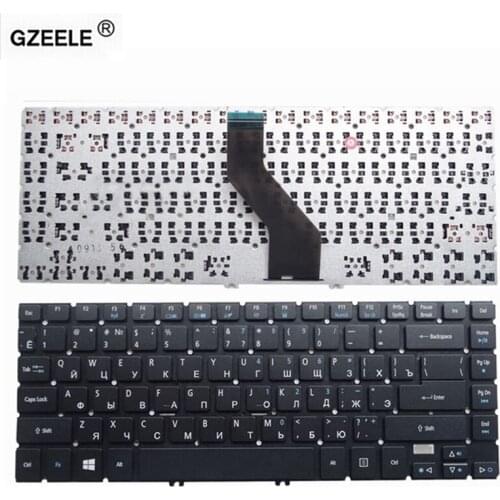 GZEELE russian RU laptop keyboard for ACER Aspire V7-481 V7-481G V7-481P V7-481PG V7-482 V7-482P V7-482PG black