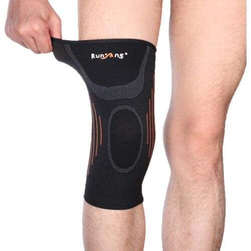 Sports Elastic Knee Pads Nylon Sports Fitness Kneepad Protective Equipment Patella Brace Support Run Basketball Volleyball