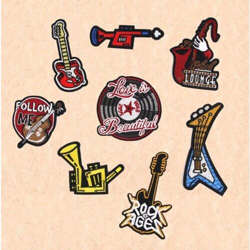 1pcs Mixture Patch for Clothing Iron on Embroidered Sew Applique Cute Patch Fabric Badge Garment DIY Apparel Accessories 41/42