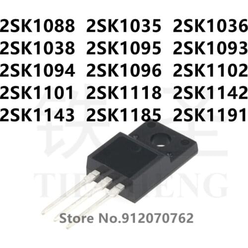 10PCS 2SK1088 2SK1035 2SK1036 2SK1038 2SK1095 2SK1093 2SK1094 2SK1096 2SK1102 2SK1101 2SK1118 2SK1142 2SK1143 2SK1185 2SK1191