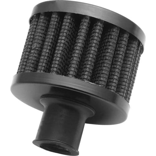 12mm Universal Mini Cold Air Intake Filter Nonwoven Cloth Air Flow 25mm 1inch Filter Car Accessories