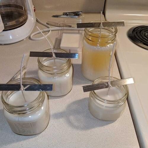 5Pc Stainless Steel Candle Wick Holders Metal Candle Wick Centering Device Wick Candle Wick Centering