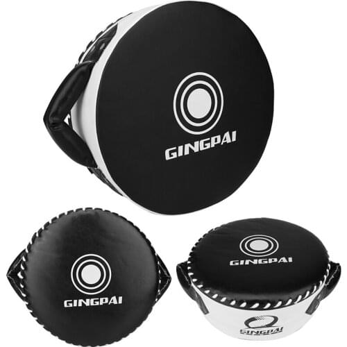 Boxing Shield Target Big Sanda Round Heavy Fighting Training Chest Protection Target Taekwondo Foot Punching Curve Focus Pads