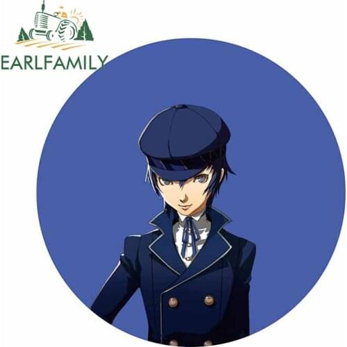 EARLFAMILY 13cm x 12.7cm for Naoto Shirogane Portrait Decal Fine Air Conditioner Snowboard Car Stickers Surfboard Vinyl Car Wrap
