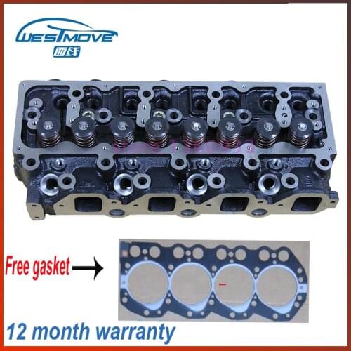 Complete cylinder head assembly for Nissan Pick Up King Kab Terrano II Mistral 2664CC 2.7 TD 8V 92-99 TD27 TD27T TD27TI