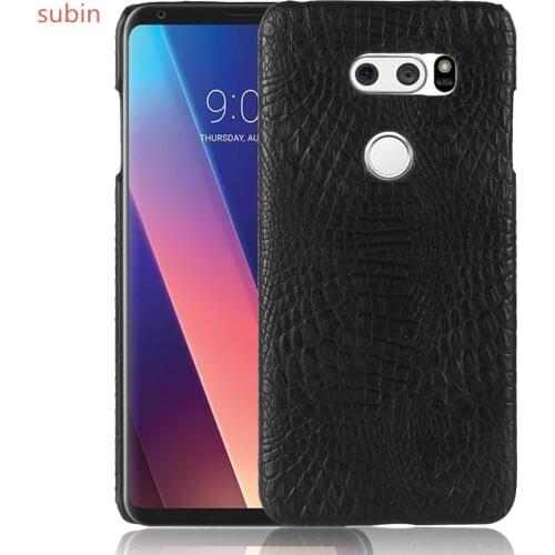 Leather Crocodile Pattern New arrival for LG V30 H933 US998 VS996 H931 H932 Case Retro Luxury Crocodile Skin Cover Phone Case