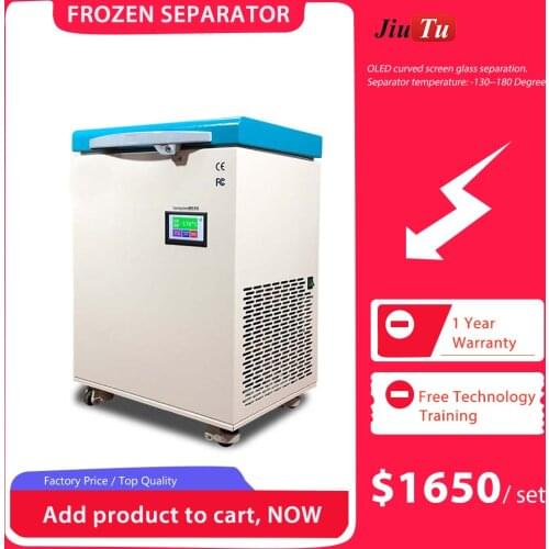 Mini LCD Frozen Separating Machine LCD Screen Separator Minus 180 Degree For Samsung Edge OLED Glass Repair