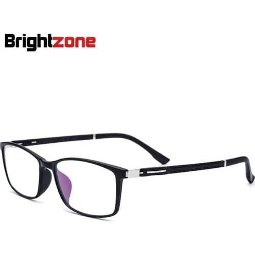 Brightzone Business Affairs Man Full Rim TR90 Plain Myopia Hyperopia Astigmatism Rx Spectacles Prescription Eye Glasses Frame