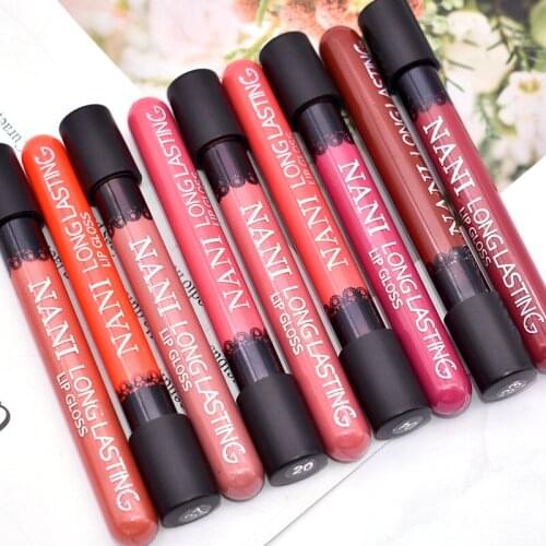 Muticolor Lipstick Silky Texture Non Stick Cup Moisturizing Long Lasting Velvet Matte Lip Glaze Sexy Lipsticks Lipsticks Makeup