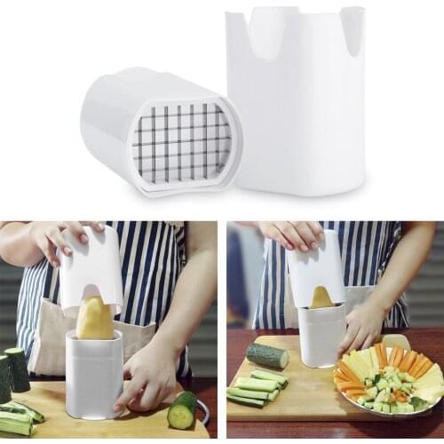 Vegetable Potato Slicer Cutter French Fry Cutter Chopper Chips Making Tool Potato Cutting Kitchen Gadgets French Fry Cutters