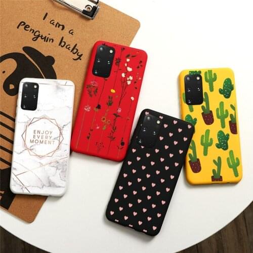 Luxury Phone Case For Samsung S20 Ultra Plus Protective Silicon Soft TPU Funda For samsung galaxy s20 Ultra s 20 plus Back Cover