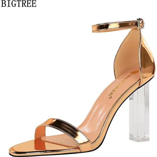 High Heels Sandals Women Mary Jane Shoes Ladies Shoes and Sandals Pumps Women Shoes Sandals Women Summer Sandalia Transparente