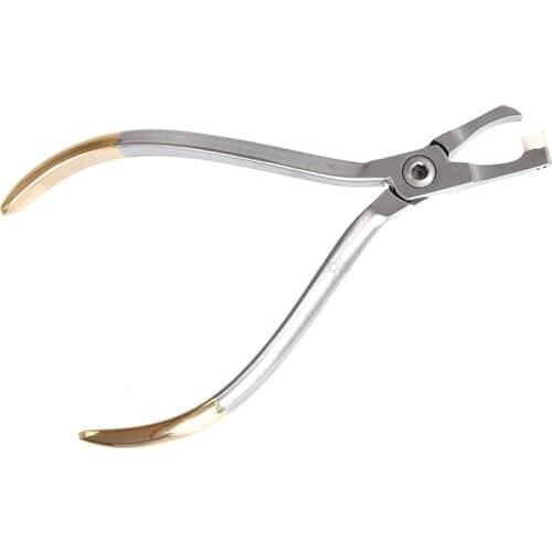 Dental Orthodontic Band Removing Pliers Dental Belt Ring Buccal Tube Bands Removal Forceps Clamp Long Tip Pliers Dentist Tools