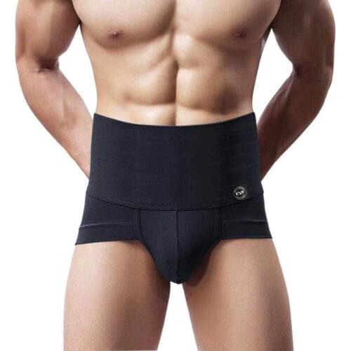 Men High Waist body shaper male shapewear Body abdomen tight fitting Underwear Butt Lifter corset men shaperwear boxer briefs