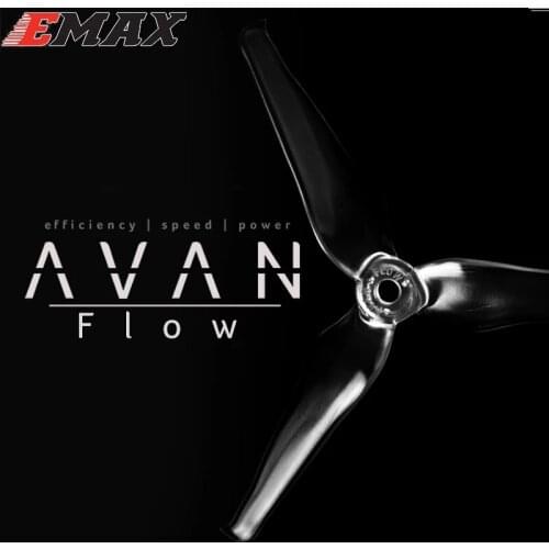 20pcs Original EMAX AVAN Flow 5x4.3x3mm 5 Inch 3 Blades Propeller Props 5CW 5CCW For RC Drone (10 pair)