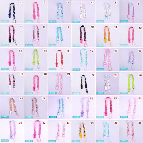 2017 Baby Pacifier Clip Chain Ribbon Holder For Nipples Chupetas Para Soother Pacifier Clips Leash Strap Holder For Infant