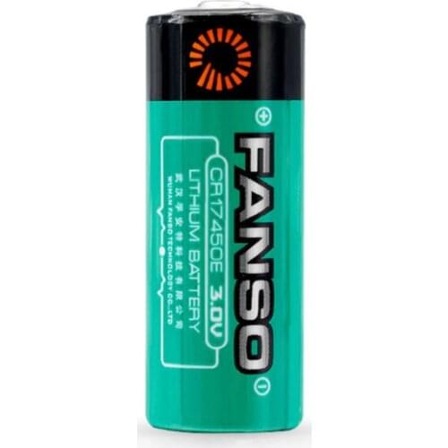 5PCS CR17450E power type lithium battery 3v disposable lithium PLC instrument meter water meter battery