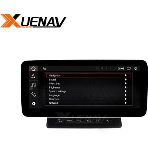 2 Din Android Car Radio Support Carplay For Audi A6 2010 2011 Audio Multimedia Video Player Auto Stereo Screen GPS Navigation