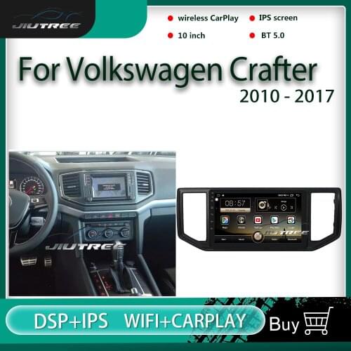 Android Car Radio For Volkswagen VW Amarok Crafter Van Man 2010-2017 GPS Navigation Multimedia Player Auto Stereo Tape Recorder