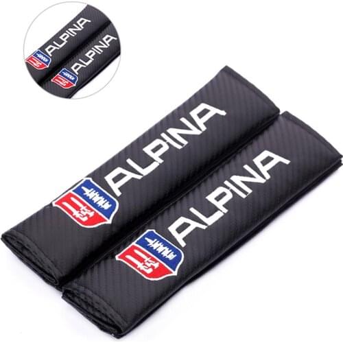 Safety Seat Belt Cover For BMW Alpina Hartge X1 X4 X3 X5 X6 Z3 Z4 E36 E39 E46 E49 E60 E90 E53 E34 Vehicle Decoration Car Styling