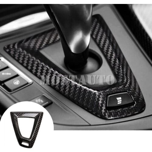 For BMW M2 M3 M4 F80 F82 F83 F87 Carbon Fiber Console Gear Shift Box Trim Cover 2014-2018 1pcs Black/Red Car Decor Car Trim