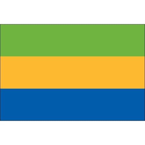 90x150cm gabon africa flag