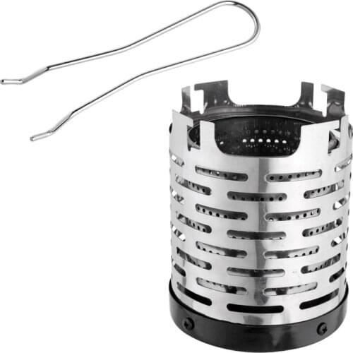 Outdoor Stove Cover Camping Mini Portable Heater Cap for Butane Gas Stove Fishing Camping Tent Picnic BBQ Cover Stove