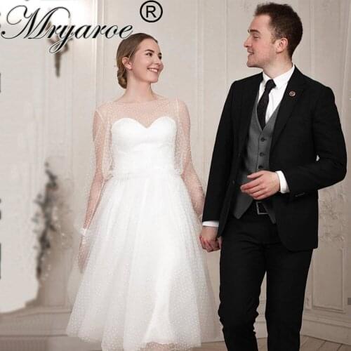 Женские платья ниже колена Mryarce China At AliExpress