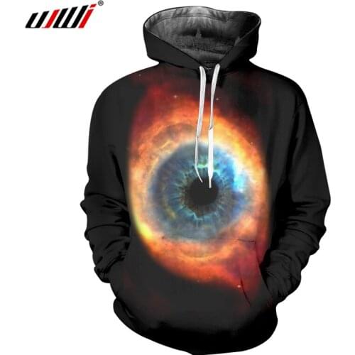 UJIW Space Galaxy Hoodies Men Sweatshirt Hooded 3d Brand Clothing Cap Hoody Print Paisley Nebula Jacket Hip Hop Pullovers Sweats