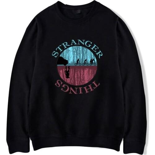 Coat Hot Sale Stranger Things Capless Hoodie Men/Women Fashion Casual Hip Hop Sweatshirt print Stranger Things Mens Hoodies Pull