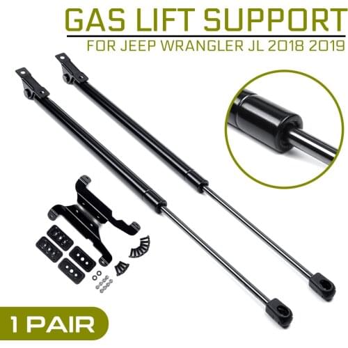 Car Front Engine Cover Bonnet Hood Shock Lift Strut For Jeep Wrangler JL 2018 2019 Struts Bar Support Rod Arm Gas Spring Bracket