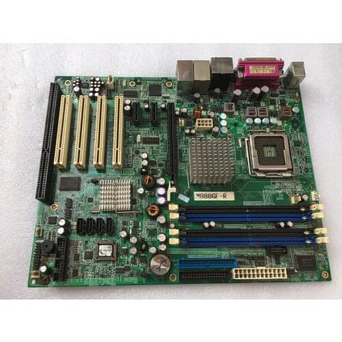 Industrial equipment board MB886F-R dual network port 3*PCIe 4*PCI 1*ISA slot LGA775 socket