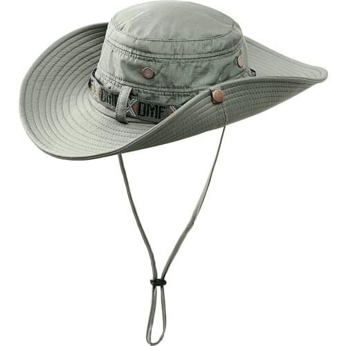 Fishing Clothings Foldable Sun Hat Summer Safari Cap Fishing Hunting Hat Mountain Climbing Fisherman Sports Cap