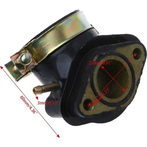 Intake Manifold Pipe Moped Scooter ATV Go Kart Engine Part For GY6 125cc 150cc