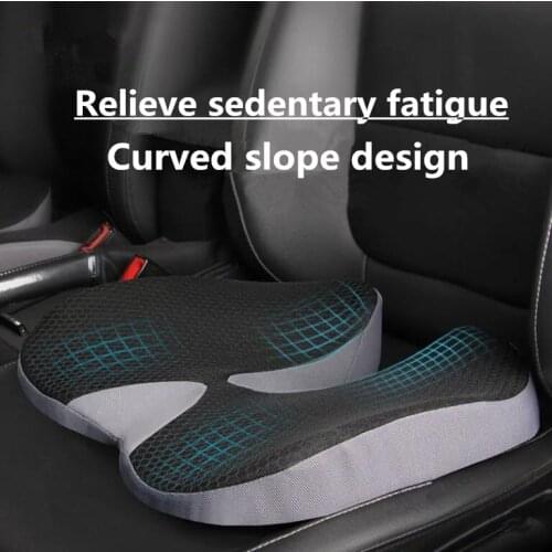 Memory Foam Comfort Seat Cushion For Car Office Chair Tailbone Pain Relief Cushion Coccyx Cushion Sciatica Pillow For Sitting
