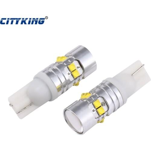 2PCS T15 T10 50W White CREE Chips led Lights,Universal led t10 t15 Turn signals,Parking/Back-Up light,W5w 194 168 2825 921 T10
