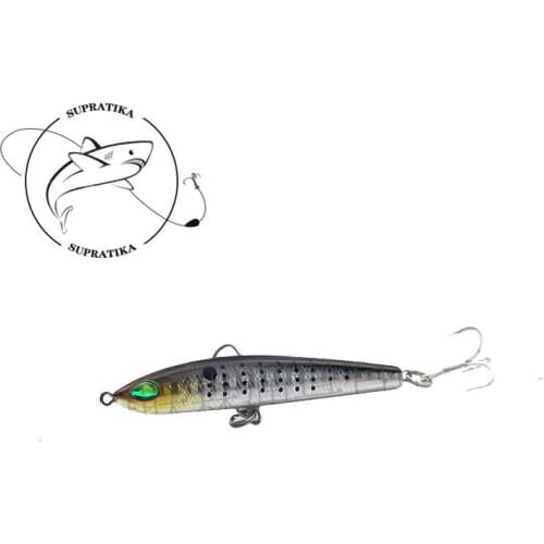 3D Eyes Anti-Corrosion High Quality Plastic Fishing Bait 9g/75mm Artificial Pencil Sinking Freshwater Fishing Lure Hard Bait