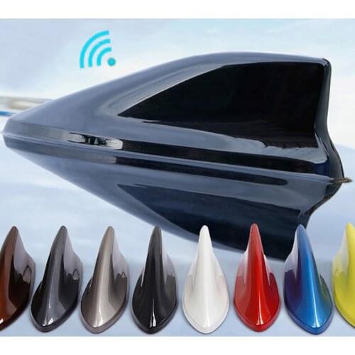 Car Shark Fin Antenna Radio Signal Aerials For Most Cars Radio Aerials Replacement Automobile Roof Decoration Signal Aerial