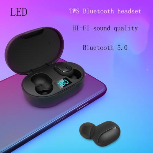 LEVANA E6S TWS Bluetooth 5.0 Headphones Stereo True Wireless Earbuds In Ear Handsfree Earphones sports headset For Mobile Phone
