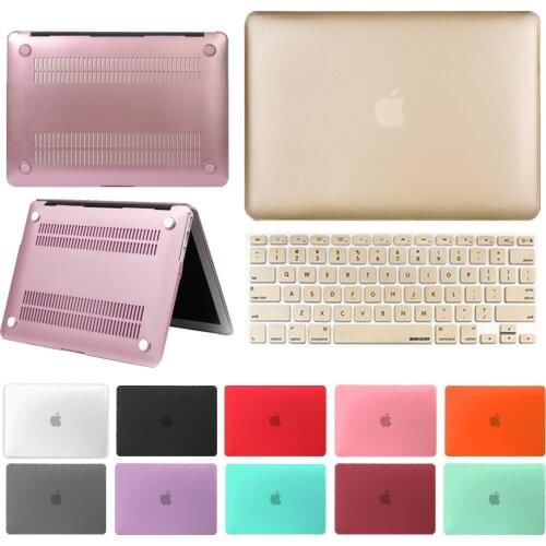 For Apple Macbook Air 13 A1369 A1466/Air 11 A1370 A1465/ Pro 15 A1286 CD-ROM/Macbook White A1342 Laptop Case + Keyboard Cover