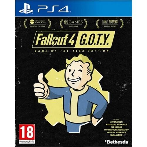 Fallout 4 Game of the Year Edition (GOTY) PS4 Gaming Original Playstation 4 Game 2021 New Stock Video Game