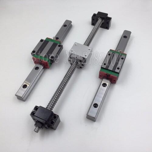 Combination suit customization HGR20-400mm HGR20-1400mm HGH20 slider HGW20 slider and SFU1605-400mm coupling BKBF12