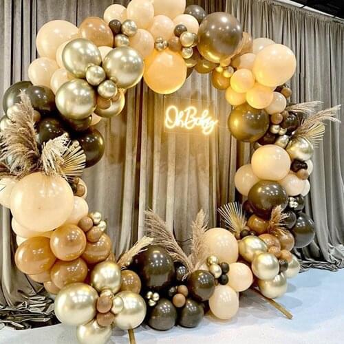 Macaron Balloon Garland Arch Kit Birthday Party Wedding Baby Shower Decoration Balloons Chain Set Party Background Decor