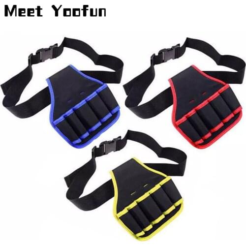 Multifunction Oxford Cloth Folding Wrench Bag Tool Roll Storage Pocket Tools Pouch 5 Pockets Portable Case Organizer Holder