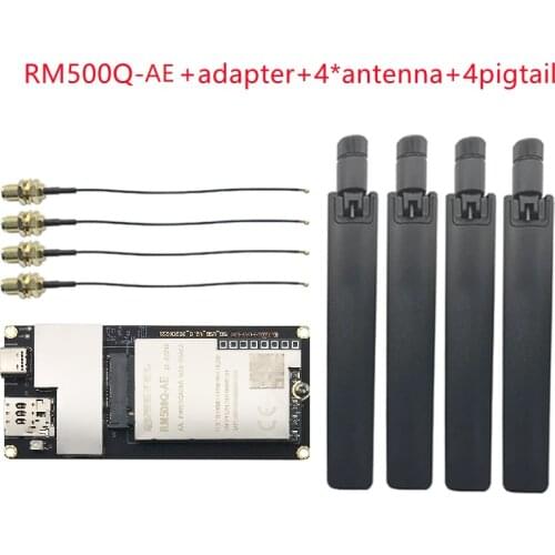 MEW! Quectel RM500Q-AE 5G M.2 module 5g adapter 5G antenna pigatail compatible with EM06 EM12 EM160R-GL