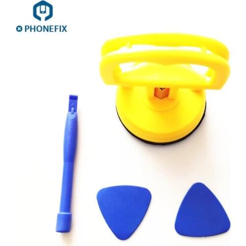 Computer Tool Kit Screen Repair Kit Opening Tools Pry Spudger Blade Heavy Duty Suction Cup for iPhone Repair Screen Opening Tool