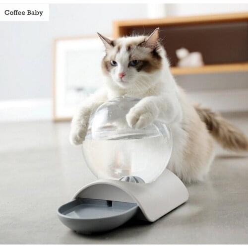 2.8L Portable Automatic Cat Dog Feeder Pet Drinking Fountain Water Bottle Bowl Capacity Dispenser Pet Feeding Tools