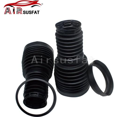 2x Front Air Suspension Shock Absorber Dust Covers For Land Rover Range Rover Executive L405 with EDC Solenoid Front Dust Boots